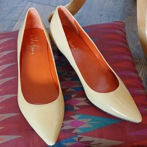 Cole Haan Nike Air "Juliana" Camel Heels